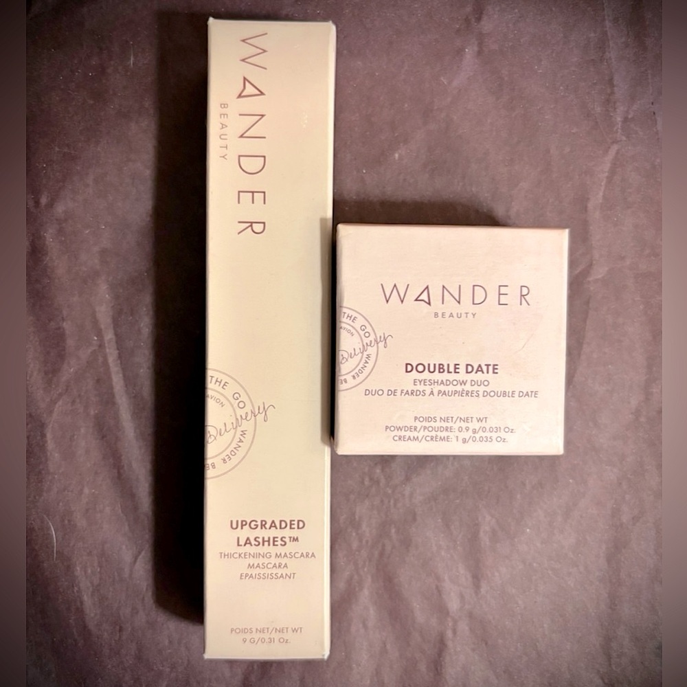 Wander Beauty-Upgraded Lashes Thickening Mascara & Double Date-Smitten/Swoon-Set